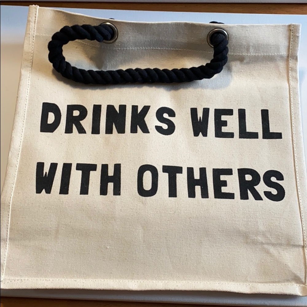 Canvas Bag, holds up to 6 bottles of wine or other
